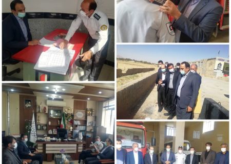 بازدید مديرکل مدیریت بحران استانداری از مسیل شهر گلشن