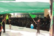 جمع و عزاداری با شکوه تاسوعای حسینی در شهر گلشن