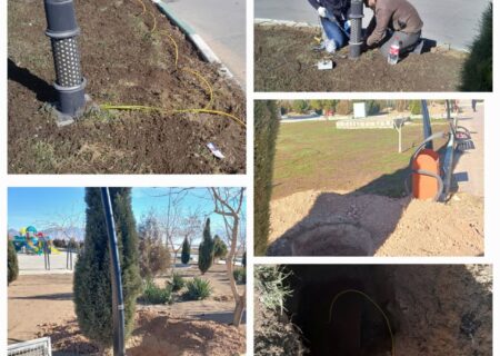 اجرای ارتینگ فضاهای سبز شهر